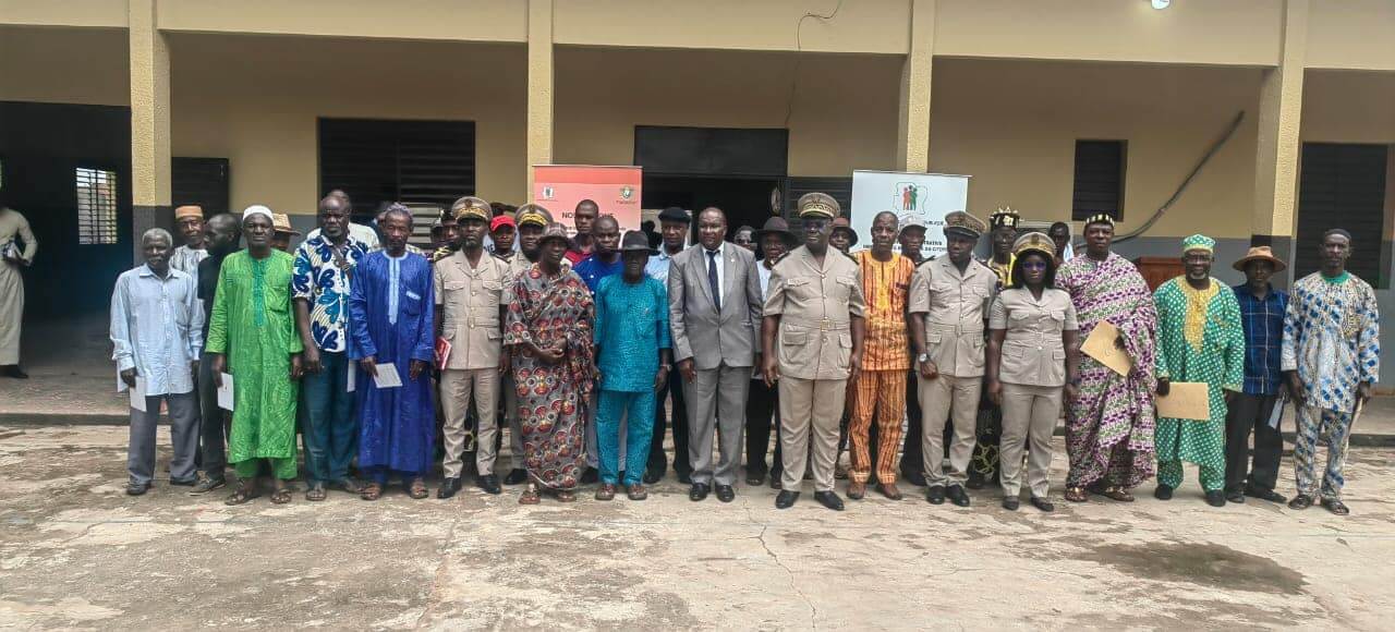 M'Bahiakro: Campagne de Sensibilisation pour des Elections Locales Apaisées