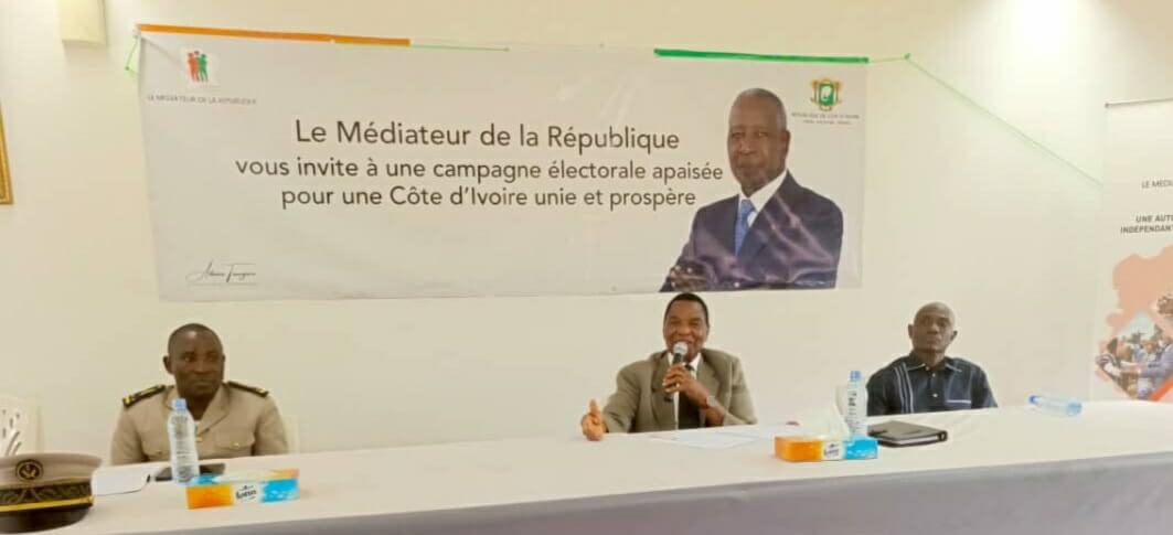 Man: campagne de Sensibilisation pour des Elections Apaisées dans la Région du Tonkpi