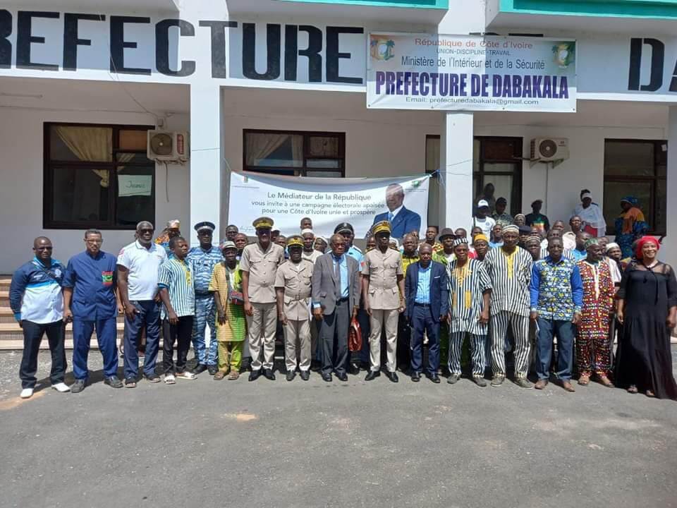 Dabakala: Campagne de Sensibilisation pour des Elections Apaisées