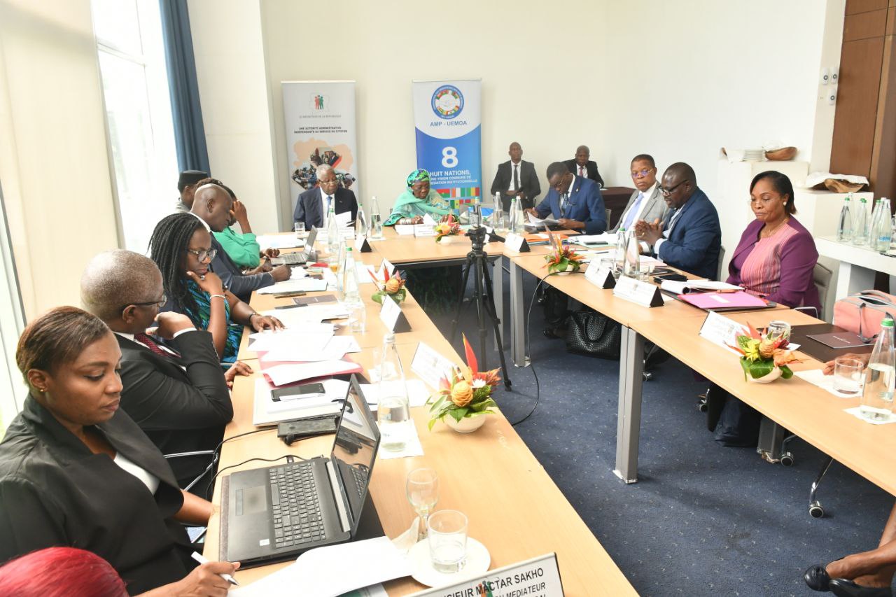 Abidjan: Dernière Journée de la Rencontre du Bureau de l'Association des Médiateurs des Pays Membres de l'UEMOA.