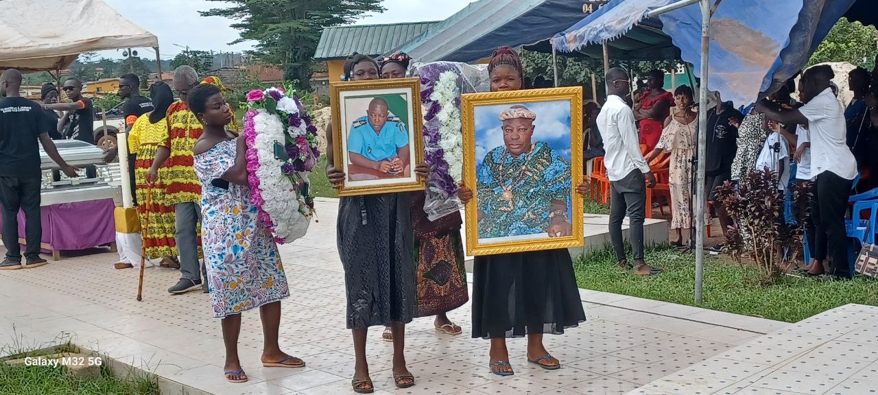 Alépé-Kodioussou: Obsèques du Village Nanan Bertin Adompo YAPO.